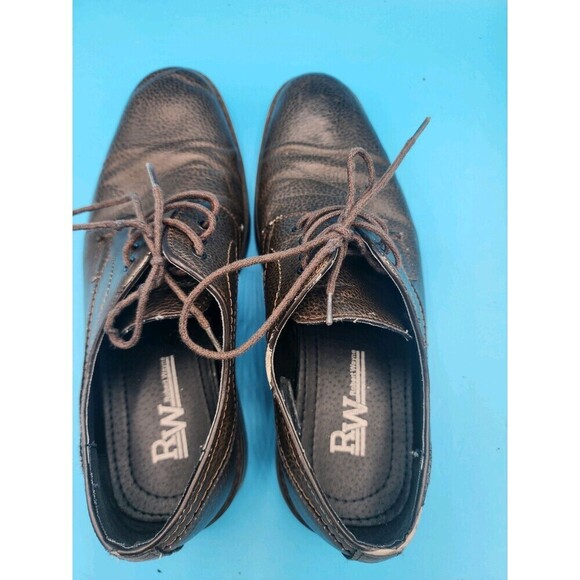 Robert Wayne Allentown Oxford Shoes Men's Size 9.5D Brown Leather Man-Made - Picture 7 of 7